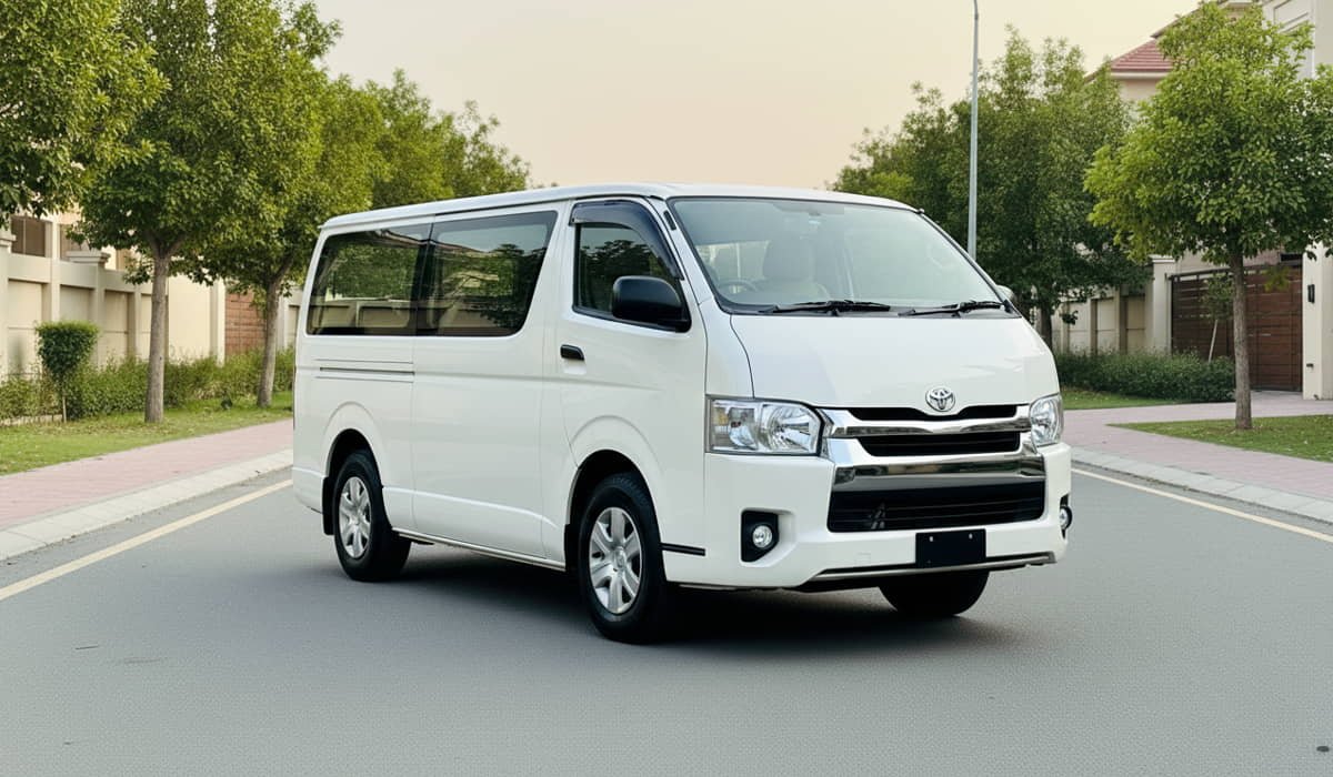 hiace van for rent
